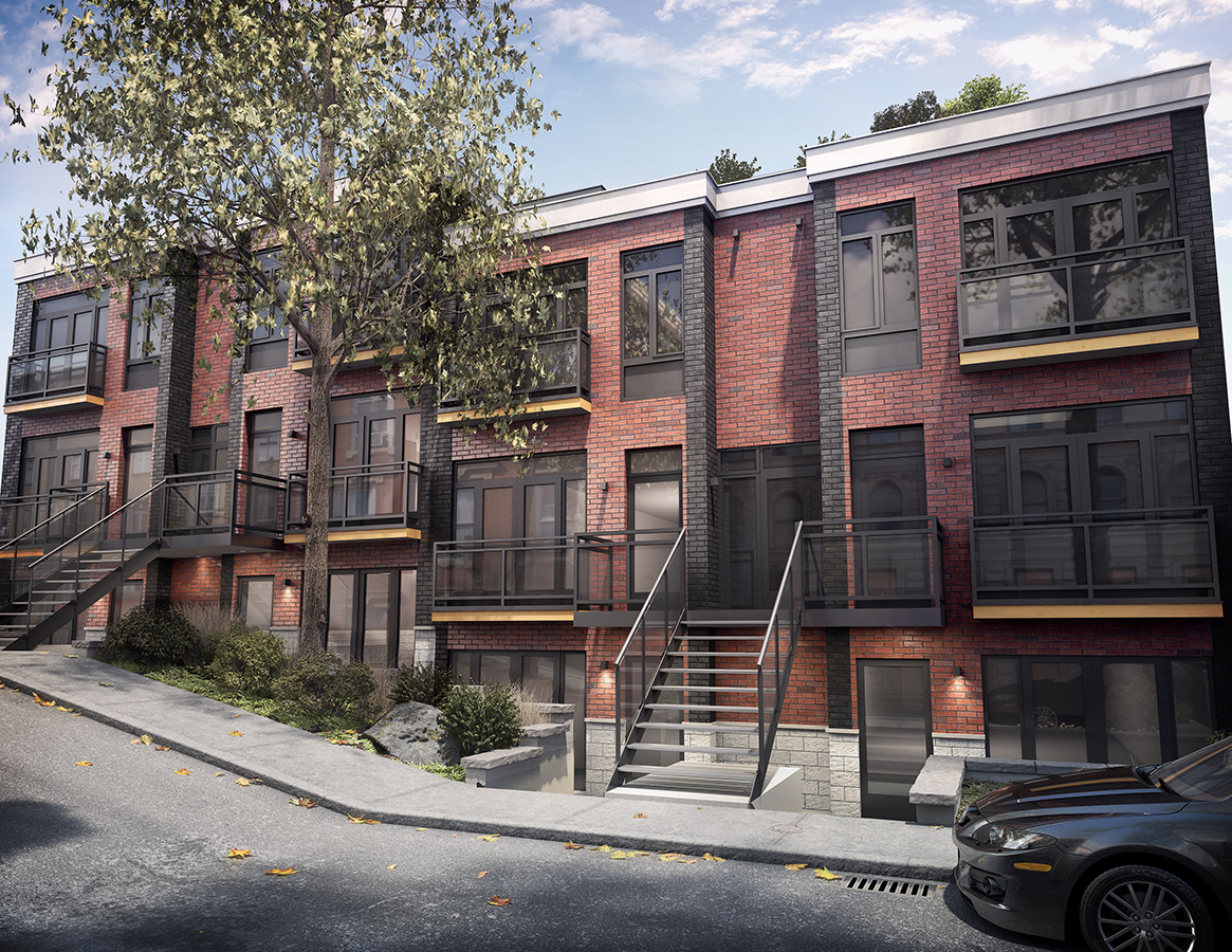 condo 3D, condominium, développement immobilier, rendu photo-réaliste, 3d rendering, Montréal, Québec